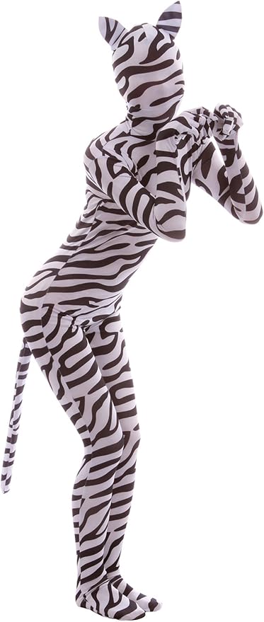 Aniler Men's and Women's Spandex Full Body Zentai Costume Bodysuit