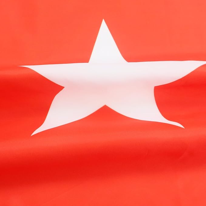 AZ FLAG Set of 5 Cuba Flags – 150 x 90 cm – 100% Polyester Cuban Flag with Integrated Metal Eyelets