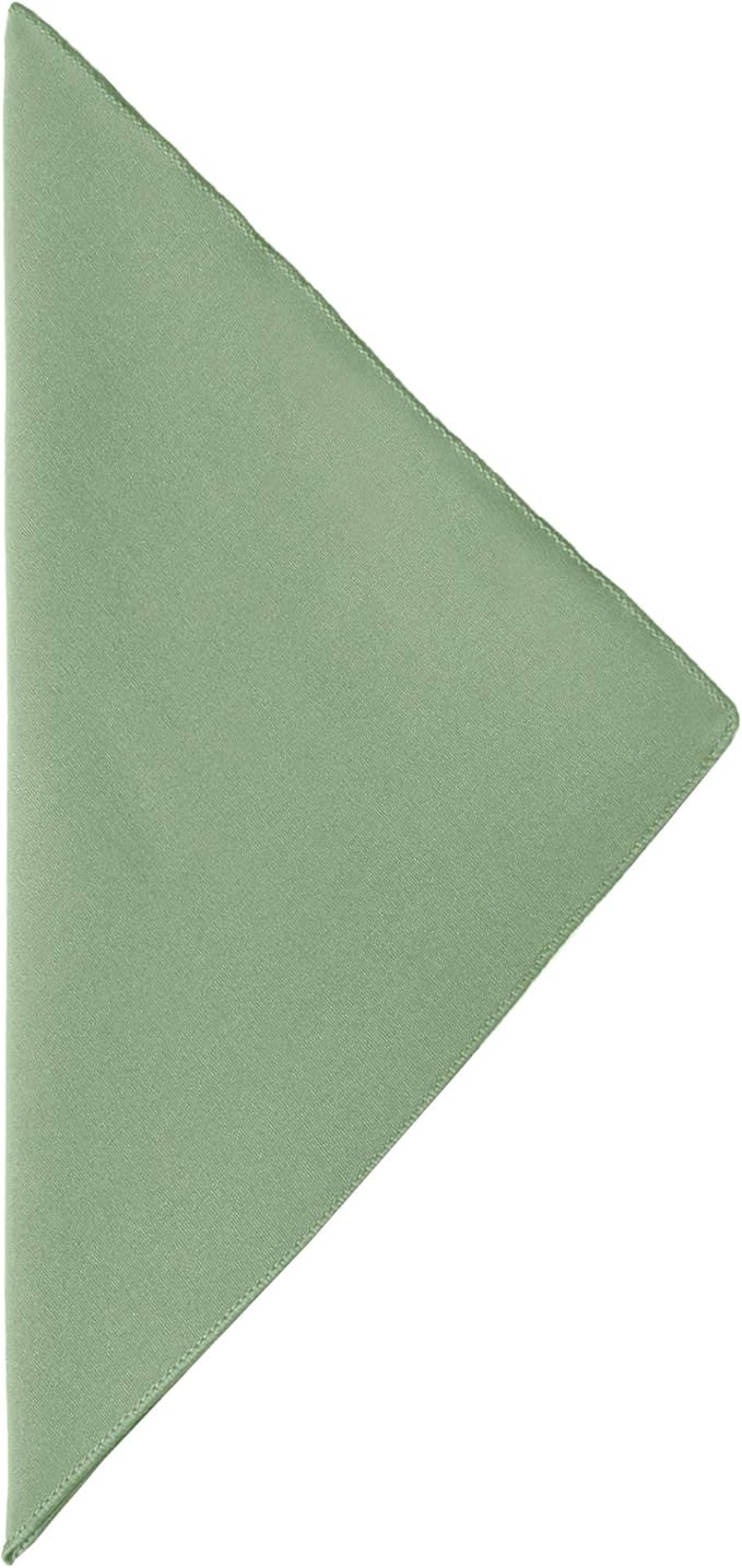 Ultimate Textile Cotton-Feel Sage Cloth Napkins - 17" x 17" (Set of 120) Washable Dining Quality Polyester, Wrinkle & Stain Resistant