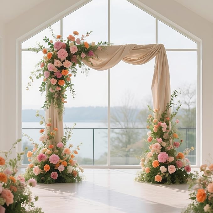 9.9FT Black Metal Wedding Arches for Ceremony Square Balloon Arch Stand Rectangular Backdrop Stand for Anniversary Birthday Party Bridal Shower Home Indoor Outdoor Decoration