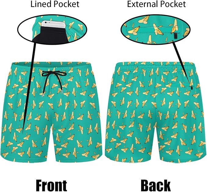 Men's Hawaiian Shirt and Shorts Set 2 Piece Beach Outfits with Bucket Hats for Beach Days and Summer Vibes