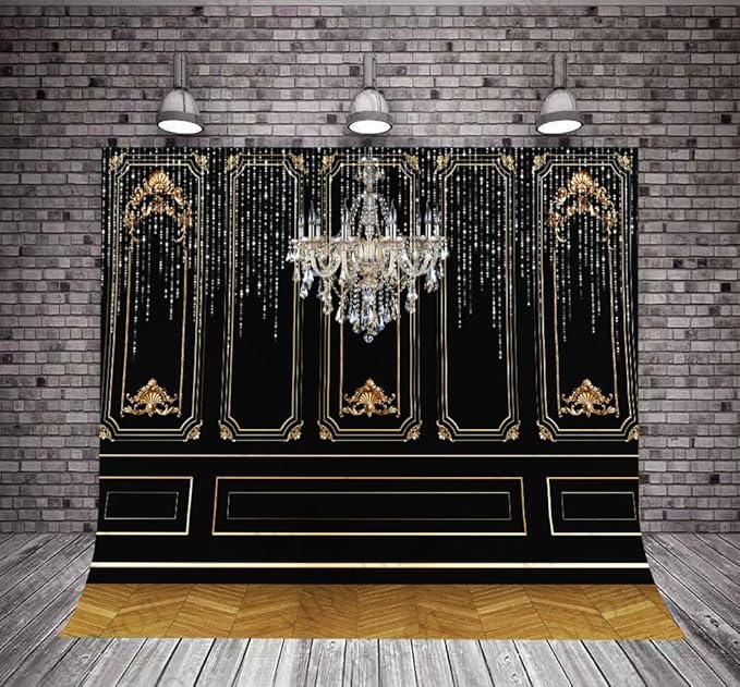 20s Backdrop, Roaring 1920s The Great Gatsby Party Photography Background, Vintage Dance Prom 8x8ft Photo Shoot Booth Props, Cake Table Decor BJLSVV864