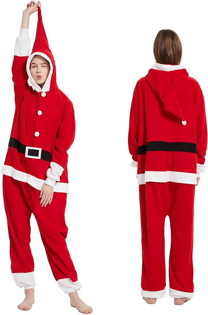 MAJ&COS Animal Onesies Adult Pajamas Halloween Cosplay Costume Unisex Onesie for Women Men
