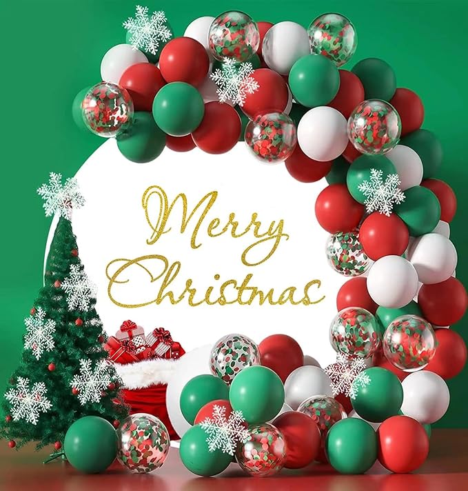 Merry Christmas Round Backdrop Cover 7.2ft for Photography Gold Merry Christmas Sign White Round Backdrop Cover 7.2x7.2ft Winter Party Banner New Year Holiday Family Kids Gift Portrait Props