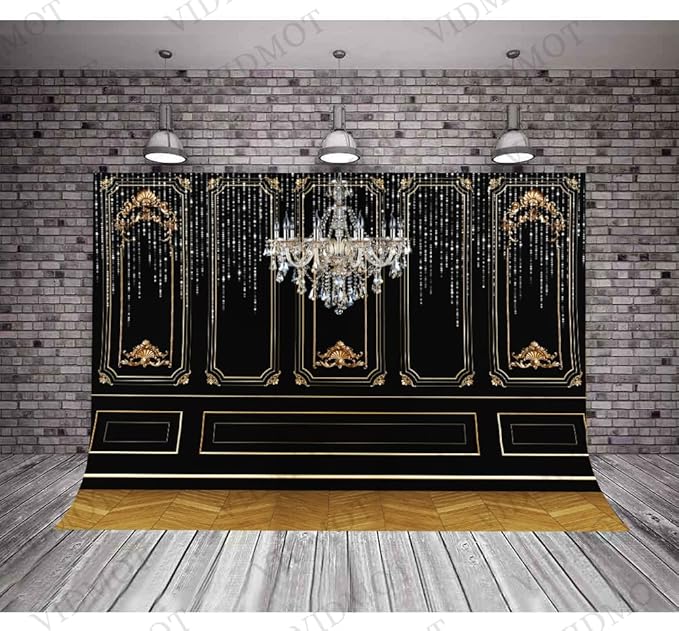 20s Backdrop, Roaring 1920s The Great Gatsby Party Photography Background, Vintage Dance Prom 10x7ft Photo Shoot Booth Props, Cake Table Decor BJLSVV870