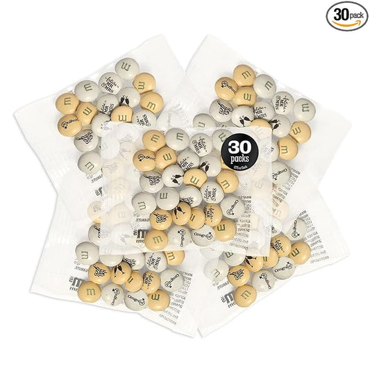 M&M'S WORLD Engagement or Wedding Shower Party Favors, Set of 30 Packs