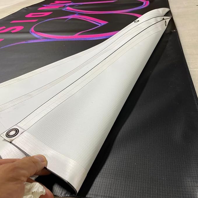 Personalized Custom Banner - Print Your Design/Image/Text/Logo-Customized Vinyl Banner for Business, Graduation, Birthday Parties,waterproof Indoor Outdoor Use - Full Color For Advertising, Tadeshow, Occasions (5x12 FT)