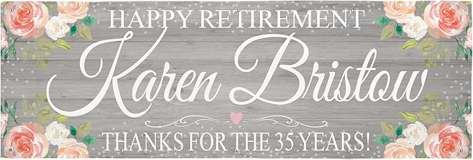 Let's Make Memories Personalized Celebration Banner - Wedding, Anniversary, Engagement Party Decorations - Custom Indoor/Outdoor Vinyl Banner - Any Text - Rustic - Gray - 10ft
