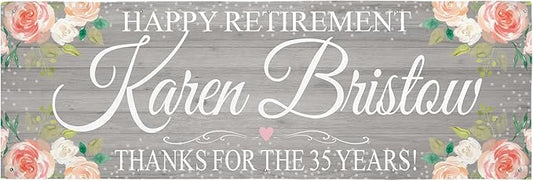 Let's Make Memories Personalized Celebration Banner - Wedding, Anniversary, Engagement Party Decorations - Custom Indoor/Outdoor Vinyl Banner - Any Text - Rustic - Gray - 10ft