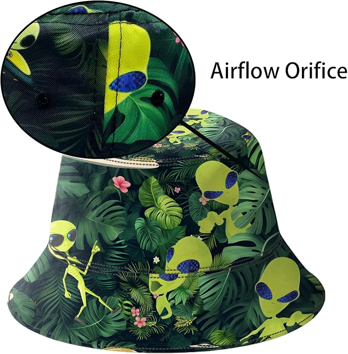 Men's Hawaiian Shirt and Shorts Set 2 Piece Beach Outfits with Bucket Hats for Beach Days and Summer Vibes