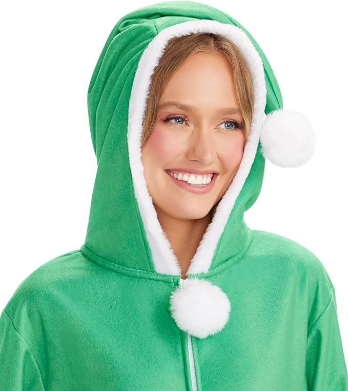 Tipsy Elves Christmas Onesies for Adults - Comfy Unisex Matching Holiday Jumpsuits with Convenient Pockets