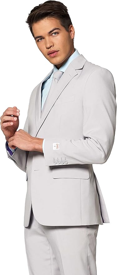 Groovy Grey Boys' Suit