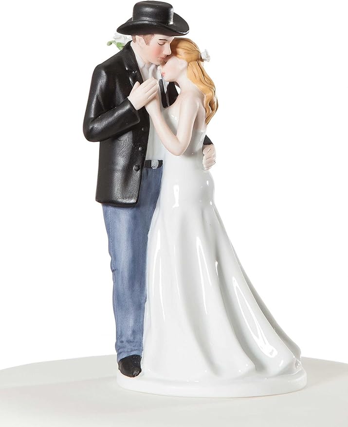 Wedding Collectibles Old Fashion Lovin Cowboy Western Wedding Cake Topper