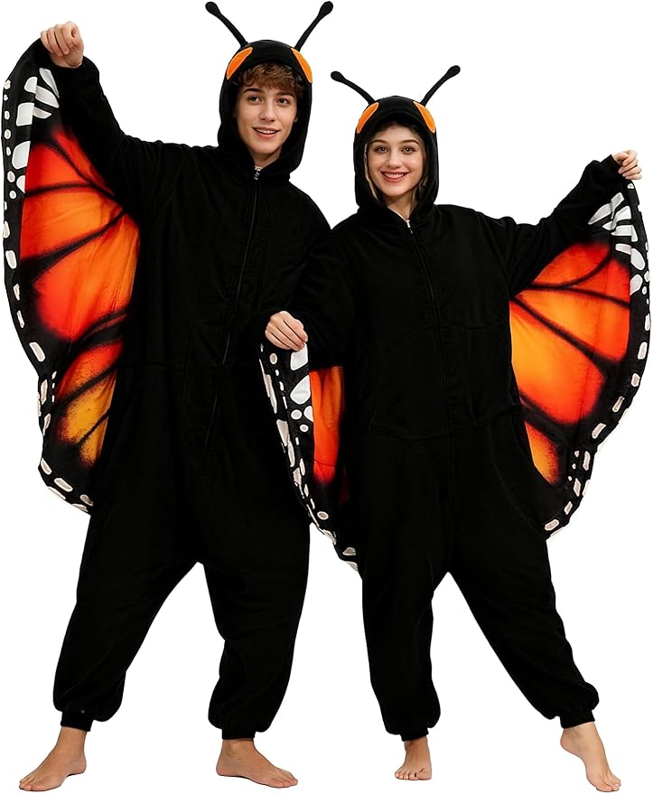Adult Onesie Pajamas, Funny Halloween Onesie Adult Cosplay Costume for Women