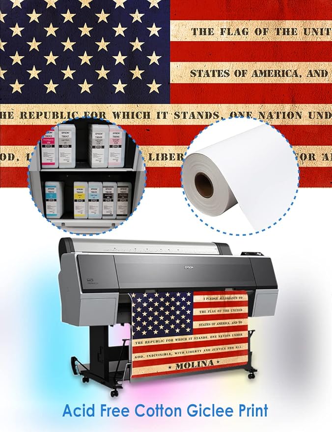 IPIC - American Flag Framed Art with Personalized Family Names & Oath. Ideal Gift for Military, Veterans & Independence Day. Show Pride & Respect. Customize Now! Total Size w/Frame: 33x23