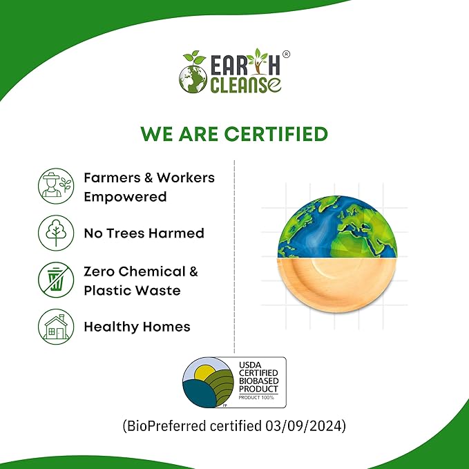Compostable Palm Leaf Plates 10" Square (50 Pack) | Disposable Biodegradable Plates Like Bamboo & Wooden | Microwave & Oven Safe | Eco-Friendly
