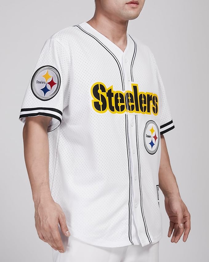 Pro Standard Mens NFL Mesh Button Down Top