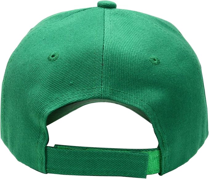 Falari 24/144 Pack Unisex Baseball Cap Bulk Wholesale Plain Blank Hat Adjustable Size