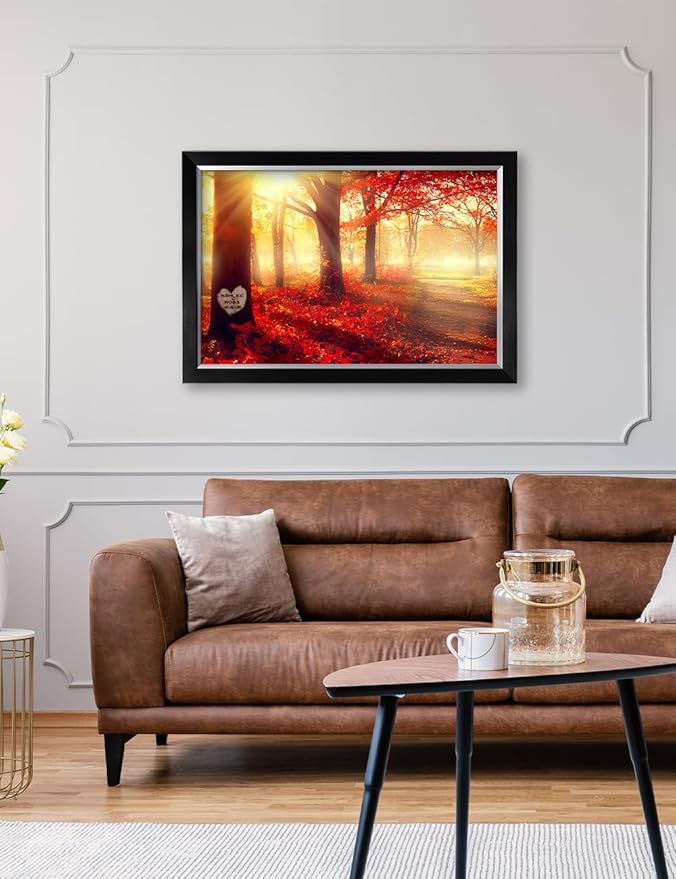 IPIC - You Are My Sunshine, Personalized Canvas Wall Art with Names and Date on for Home Decor, Customized Gift for Anniversary,Wedding,Birthday and Holidays.