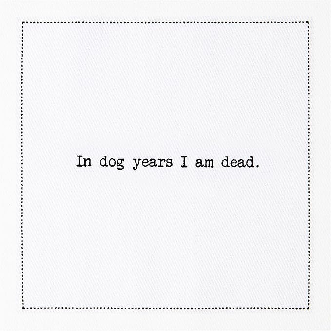 Five Star Funny 60th Birthday Quotes | White Cotton Cocktail Napkins | 50 Luxury Disposable Beverage Napkins with Witty Bar Quotes | Drink Napkins for Parties, Bars, Weddings & Game Nights