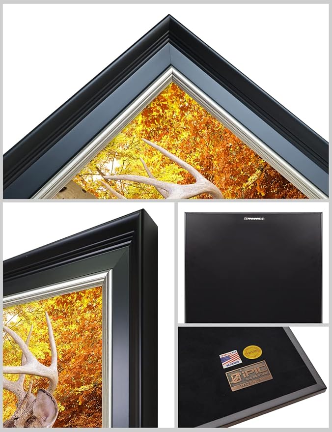 IPIC - Oh My Dear, Personalized Framed Wall Art with Names and Date on, Giclee Prints with Solid Wood Frame, Customized Gift and Memorial Gifts for Wedding Anniversary.