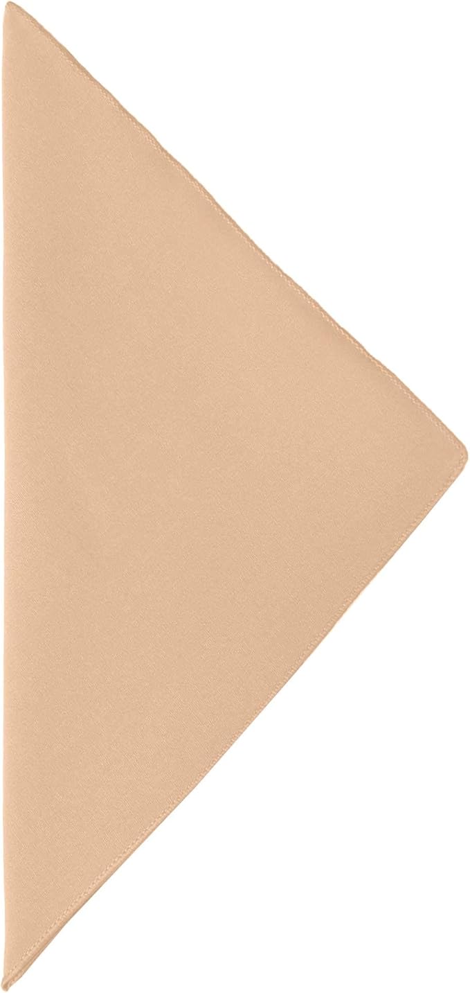 Ultimate Textile Cotton-Feel Peach Cloth Napkins - 17" x 17" (Set of 60) Washable Dining Quality Polyester, Wrinkle & Stain Resistant