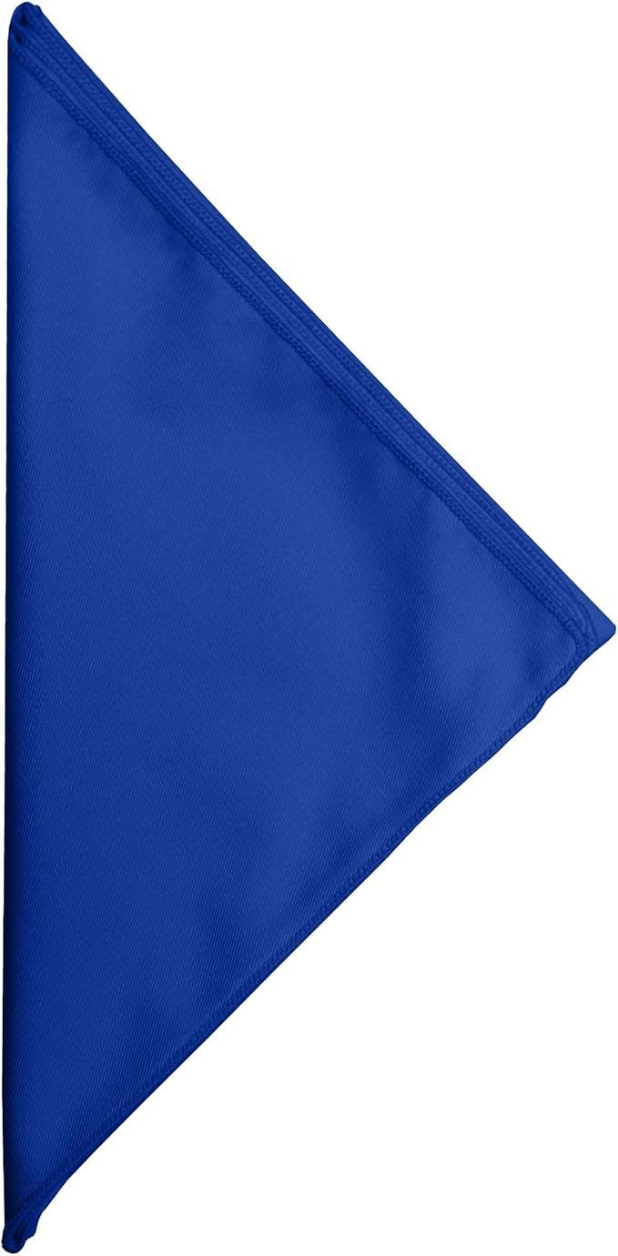 Ultimate Textile Poly-Cotton Twill Royal Cloth Napkins - 17" x 17" (Set of 12) Washable Lunch Napkins for Weddings Restaurants Parties