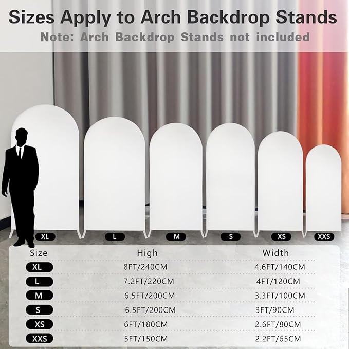 A Little Honey is ON The Way Theme Arched Backdrop Covers Beige Stretchy Arch Stand Cover for Baby Shower Birthday Party Decoration Props (No Stand!)