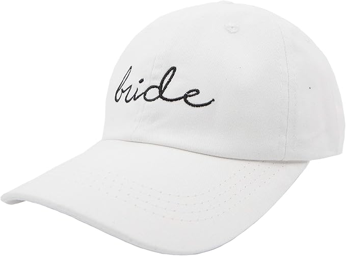 Bride Baby Bachelorette Party Hats, 6 Pack Perfect for The Bride Squad Baseball Trucker Hats