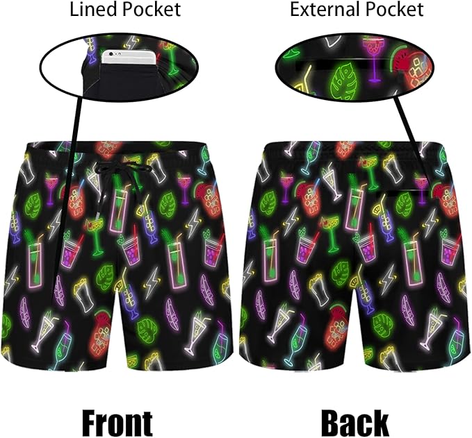 Men's Hawaiian Shirt and Shorts Set 2 Piece Beach Outfits with Bucket Hats for Beach Days and Summer Vibes