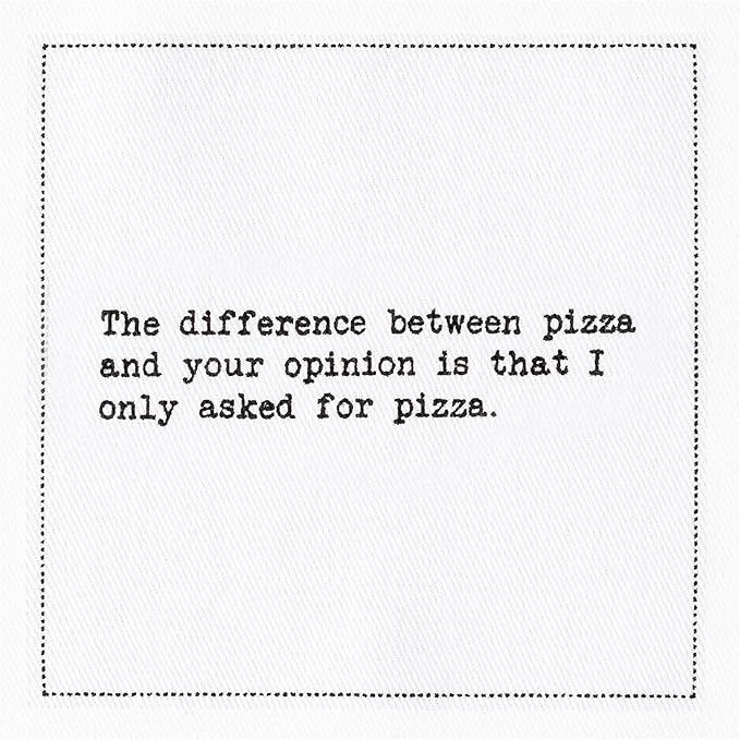 Five Star Funny Subversive Quotes | White Cotton Cocktail Napkins | 50 Luxury Disposable Beverage Napkins with Witty Bar Quotes | Drink Napkins for Parties, Bars, Weddings & Game Nights