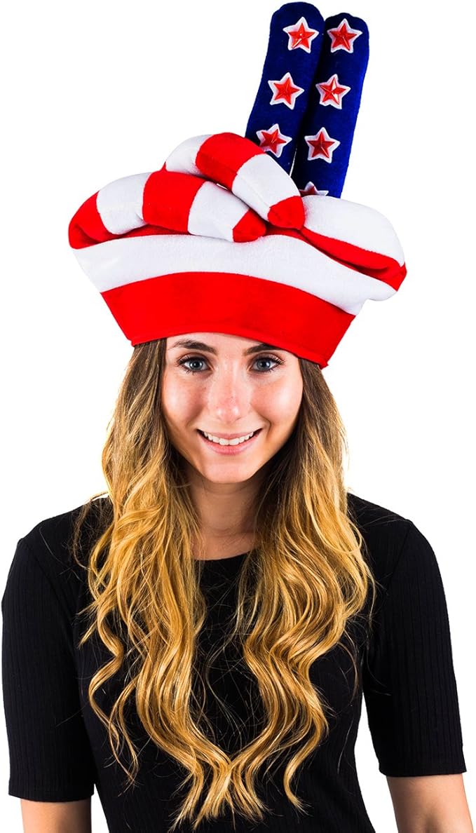 Funny Party Hats 6 Assorted Dress Up Costume & Party Hats