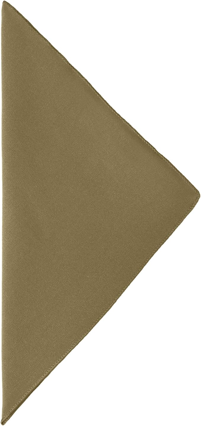 Ultimate Textile Cotton-Feel Camel Cloth Napkins - 17" x 17" (Set of 120) Washable Dining Quality Polyester, Wrinkle & Stain Resistant