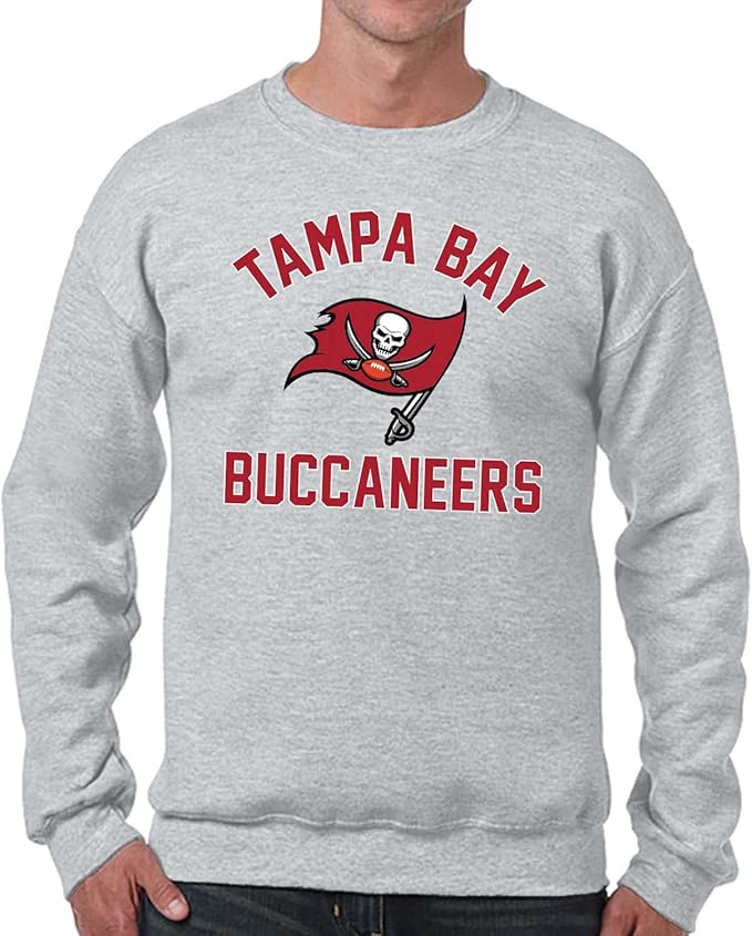 Team Fan Apparel NFL Adult Gameday Football Crewneck Sweatshirt - Cotton Blend - Stay warm, comfortable & stylish on game day