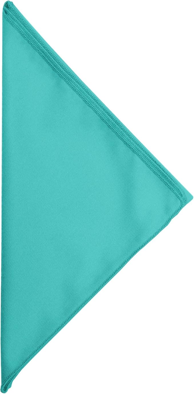 Ultimate Textile Poly-Cotton Twill Jade Cloth Napkins - 17" x 17" (Set of 12) Washable Lunch Napkins for Weddings Restaurants Parties