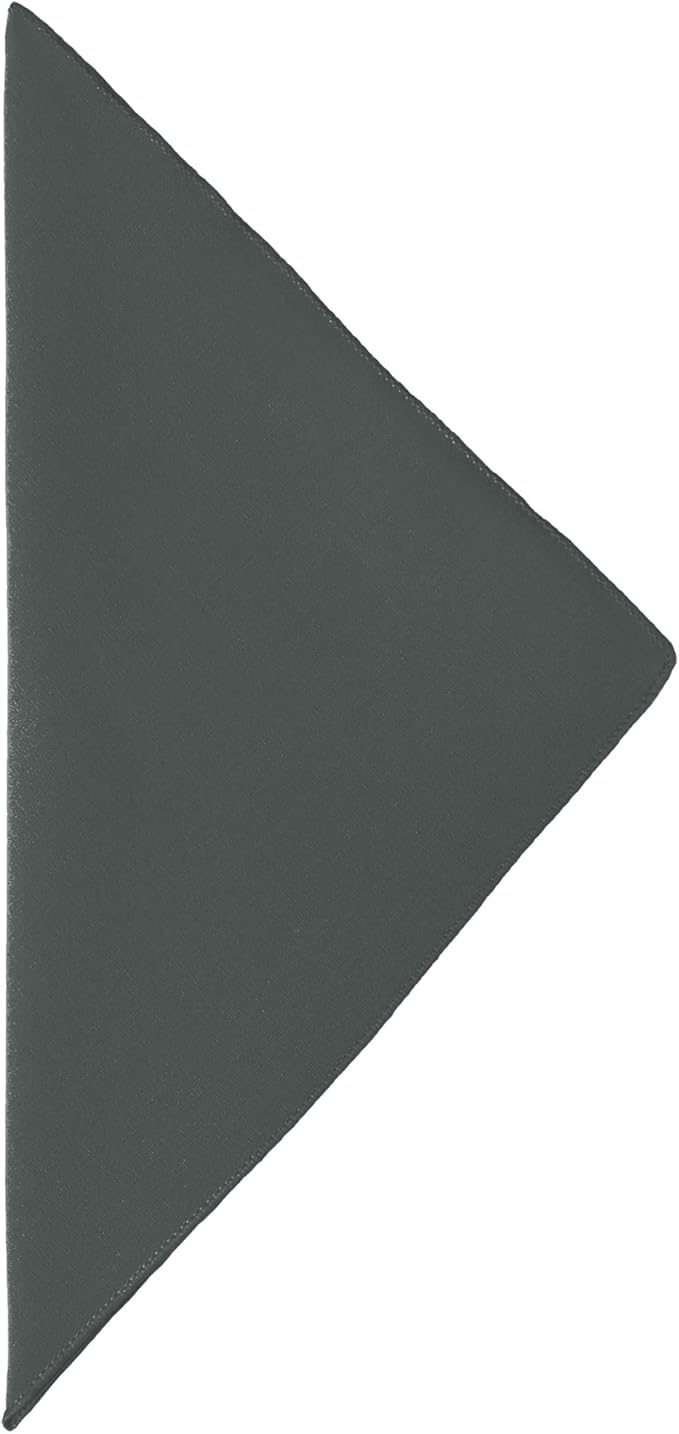 Ultimate Textile Cotton-Feel Charcoal Cloth Napkins - 17" x 17" (Set of 60) Washable Dining Quality Polyester, Wrinkle & Stain Resistant