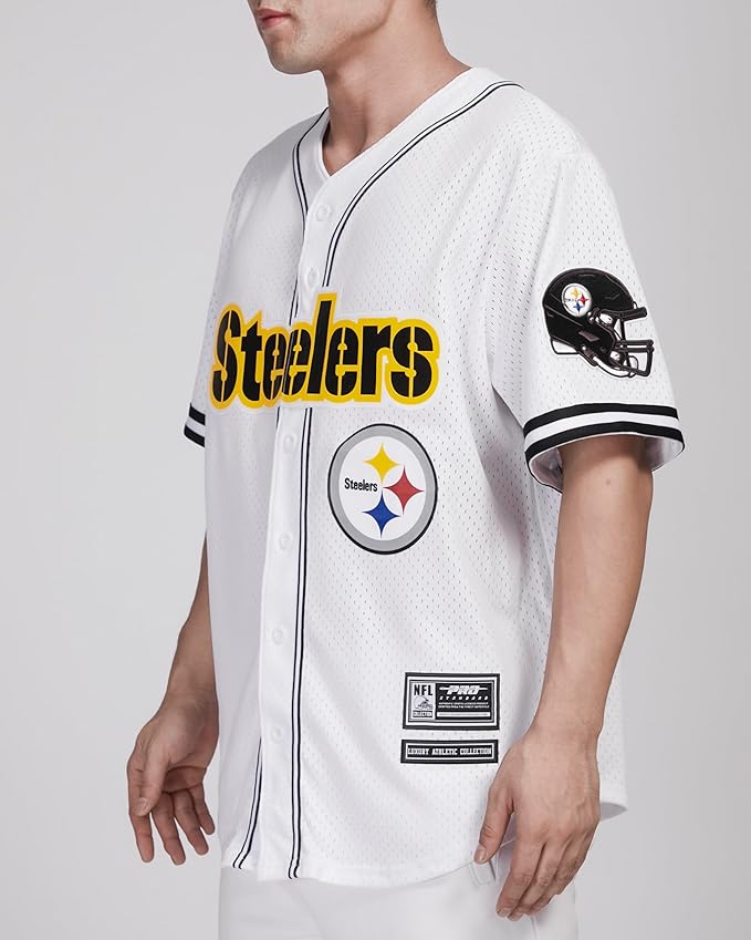 Pro Standard Mens NFL Mesh Button Down Top