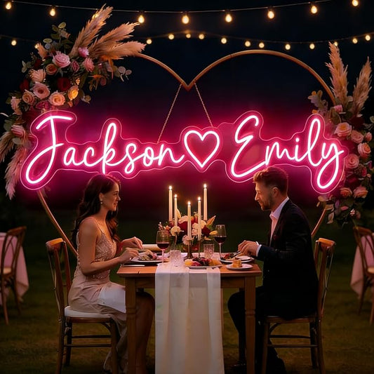 Custom Neon Signs, Personalized Neon Sign for Valentines Day Decor, Customizable Wedding and Birthday Party Decorations Valentines Gifts