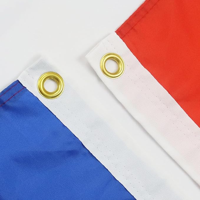 AZ FLAG Set of 10 Paraguay Flags - 90 x 60 cm - Paraguayan Flag 100% Polyester with Integrated Metal Eyelets