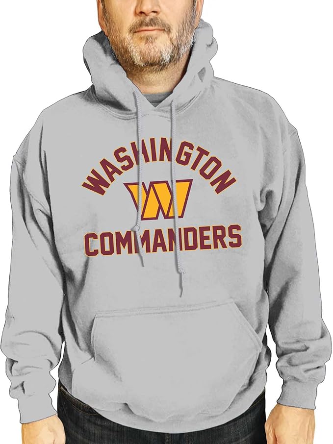 Team Fan Apparel NFL Adult Gameday Hooded Sweatshirt - Poly Fleece Cotton Blend - Stay Warm and Represent Your Team in Style