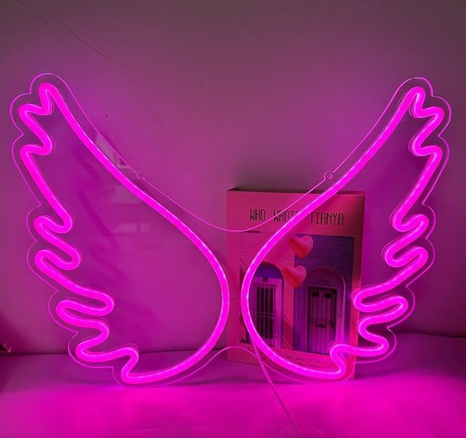 Ulalaza Neon Light Sign LED Night Lights USB Operated Decorative Marquee Sign Bar Pub Store Club Garage Home Party Decor (pink)