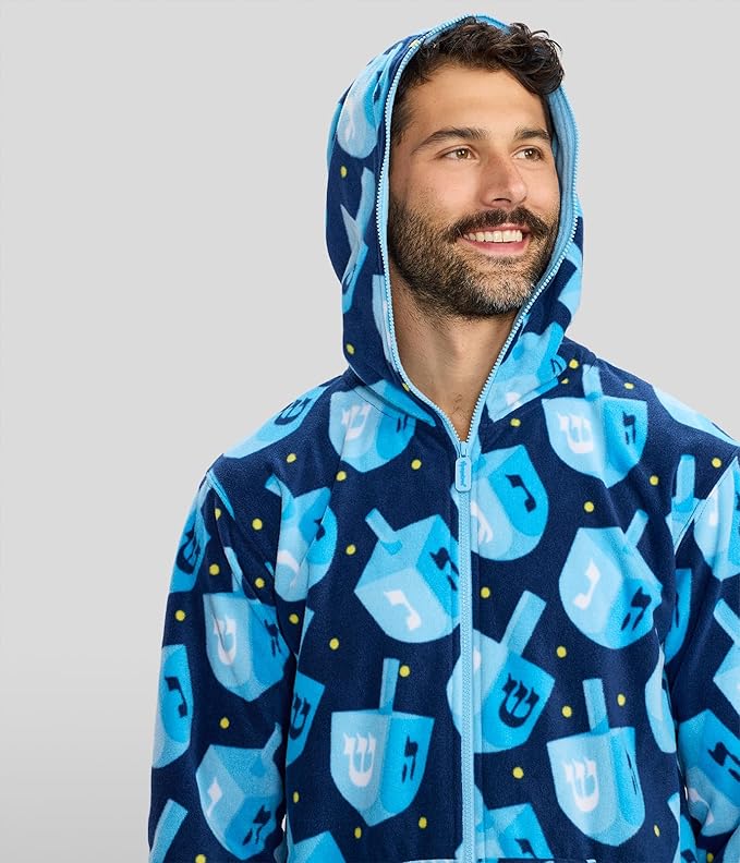 Tipsy Elves Christmas Onesies for Adults - Comfy Unisex Matching Holiday Jumpsuits with Convenient Pockets