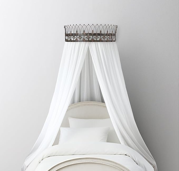 Creative Co-Op Metal Curtain Crown