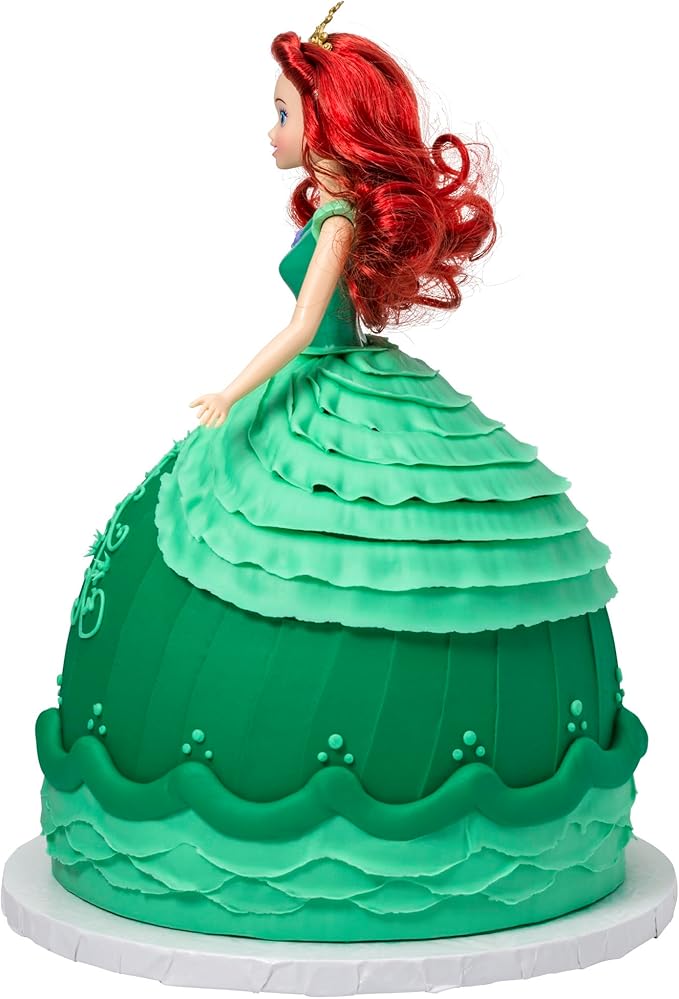 DecoPac Disney Princess Doll Signature Cake DecoSet Cake Topper, Ariel, 11"