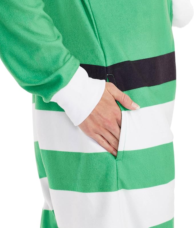 Tipsy Elves Christmas Onesies for Adults - Comfy Unisex Matching Holiday Jumpsuits with Convenient Pockets
