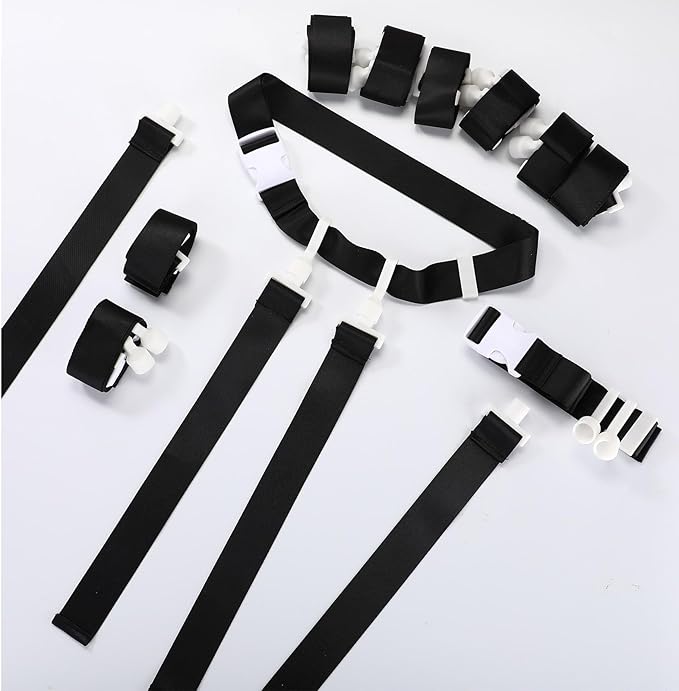 Peryiter 2/12/24/36 Player Flag Football Belt, Adjustable Football Belts and Flags for Kids Youth Adult Sport Team Training
