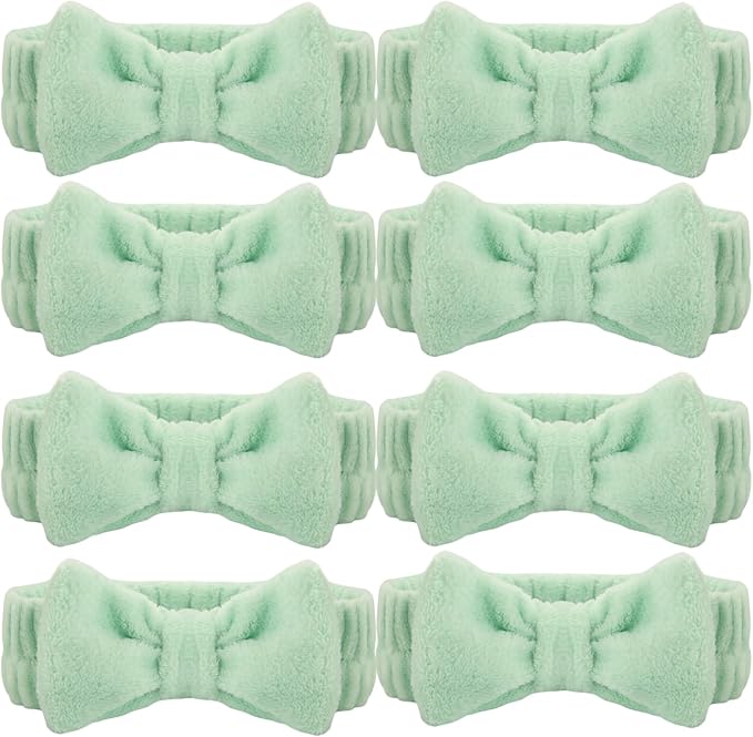Bridesmaid Scrunchies Proposal Gifts square 4.1inch Bachelorette Hair Claws Clips Girls heart sunglasses headband gift for Wedding Party Favors (24, Sage Green)