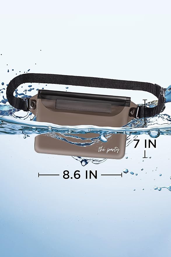 Waterproof Bachelorette Party Fanny Pack Set (12 Pack - Black) 1 “Wife of the Party” Bride Fanny Pack and 11 “The Party” Bachelorette Fanny Packs | Bachelorette Party Favors I Bachelorette Gifts