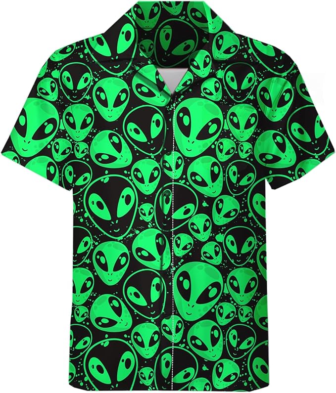 Mens Hawaiian Shirts and Shorts Set Funny Hawaiian Shirts for Men Beach Outfits Sets with Bucket Hats