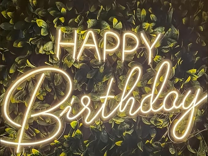 Ulalaza LED Neon Sign Night Light for Wall Party Décor Bedroom Room Bar Wedding Home Birthday Art Decoration Christmas with USB Chain Light modulator 5v 16.5''*9.1''